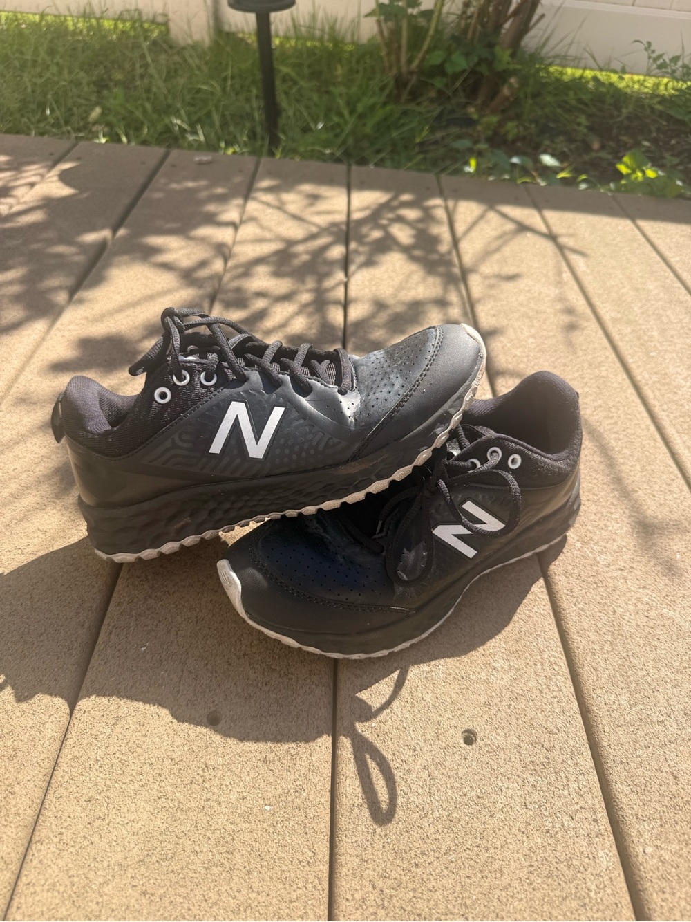 New Balance Black and White Women's Athletic Sneakers